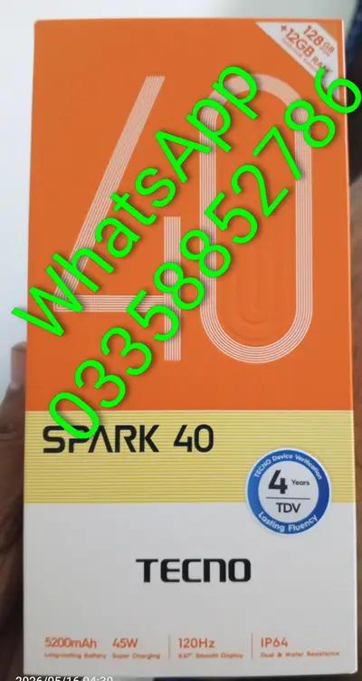 Tecno spark 40